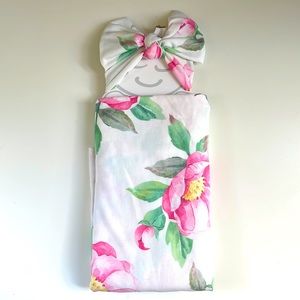 Newborn Floral Swaddle